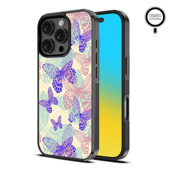 MyBat Design Lab Series MagSafe Case for Apple iPhone 16 Pro Max - Butterflies - MIP16PMCSLESMSM019-2.jpg