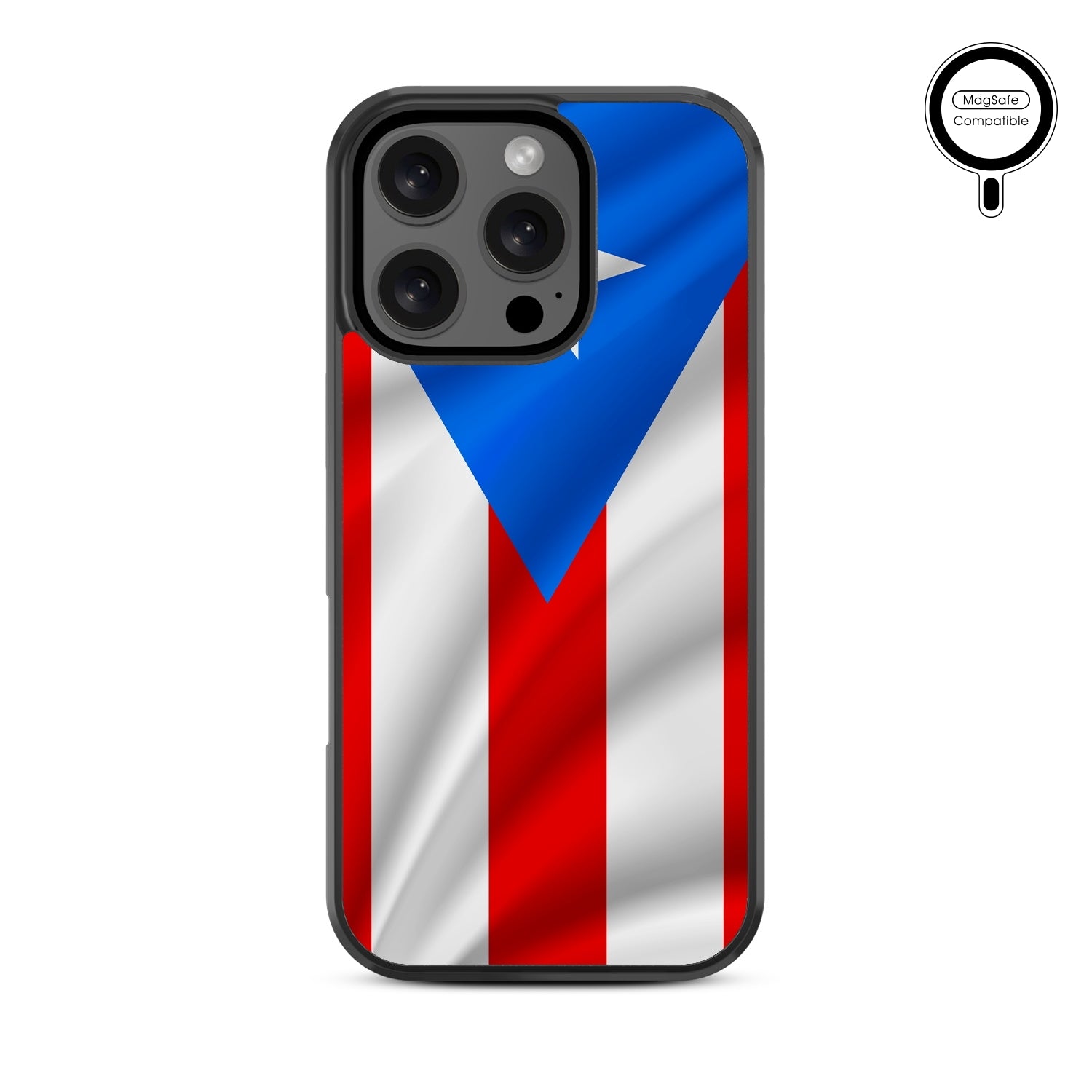 MyBat Design Lab Series MagSafe Case for Apple iPhone 16 Pro Max - Puerto Rican Flag