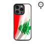 MyBat Design Lab Series MagSafe Case for Apple iPhone 16 Pro Max - Lebanese Flag