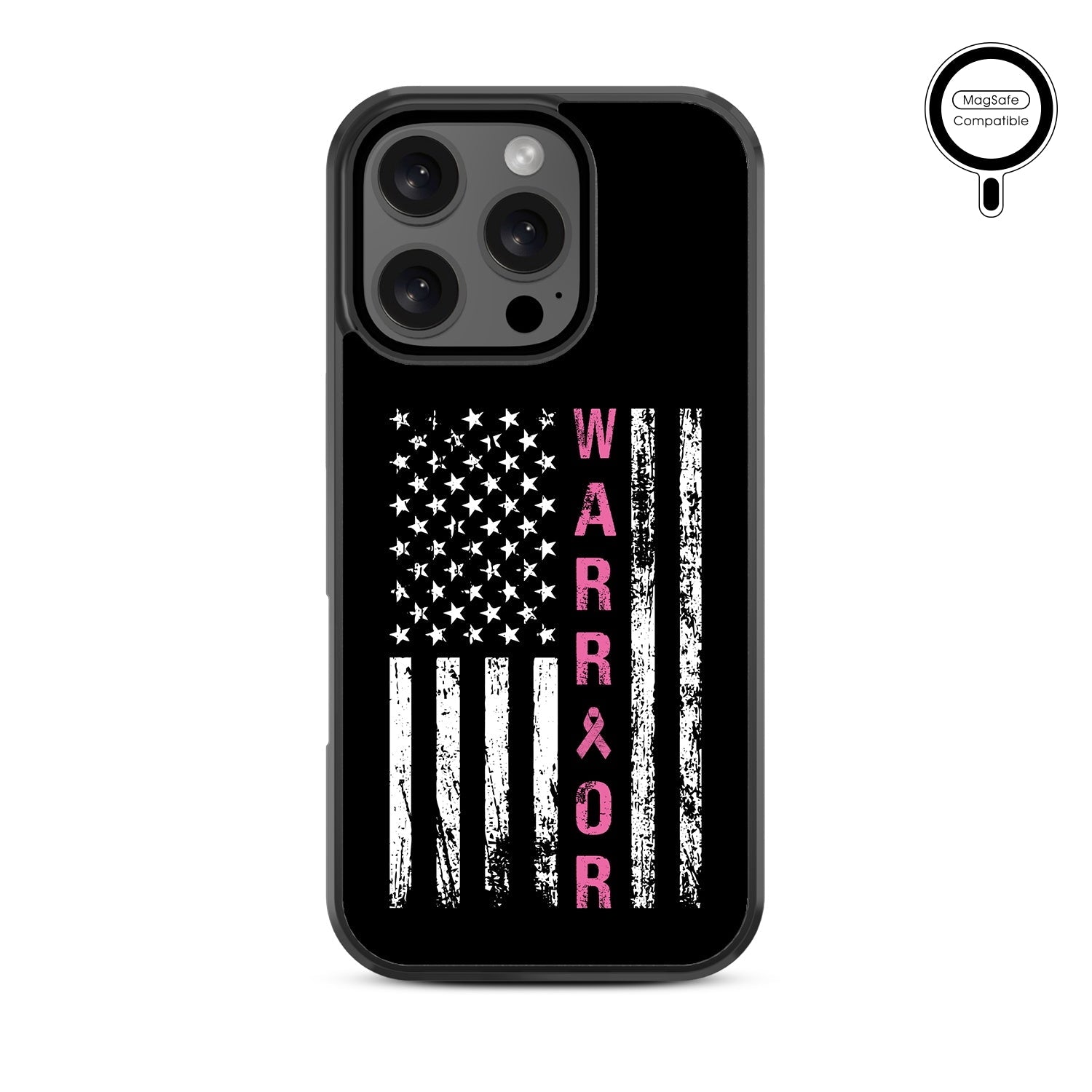 MyBat Design Lab Series MagSafe Case for Apple iPhone 16 Pro Max - Pink Ribbon