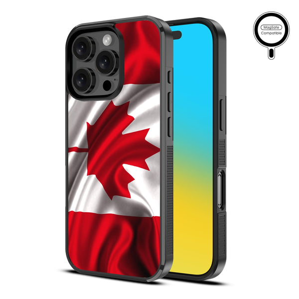 MyBat Design Lab Series MagSafe Case for Apple iPhone 16 Pro Max - Canadian Flag - MIP16PMCSLESMSM044-2.jpg