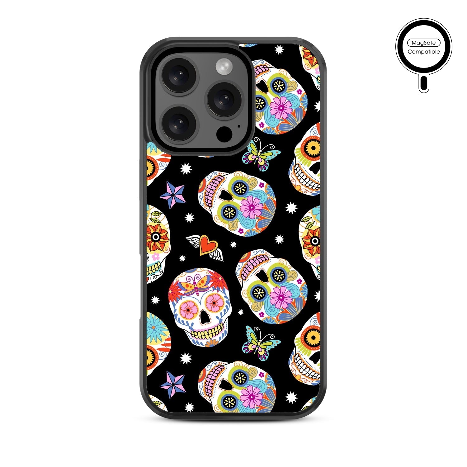 MyBat Design Lab Series MagSafe Case for Apple iPhone 16 Pro Max - Day of the Dead