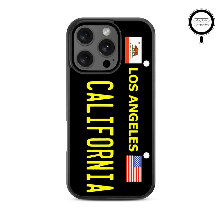 MyBat Design Lab Series MagSafe Case for Apple iPhone 16 Pro Max - Los Angeles Black