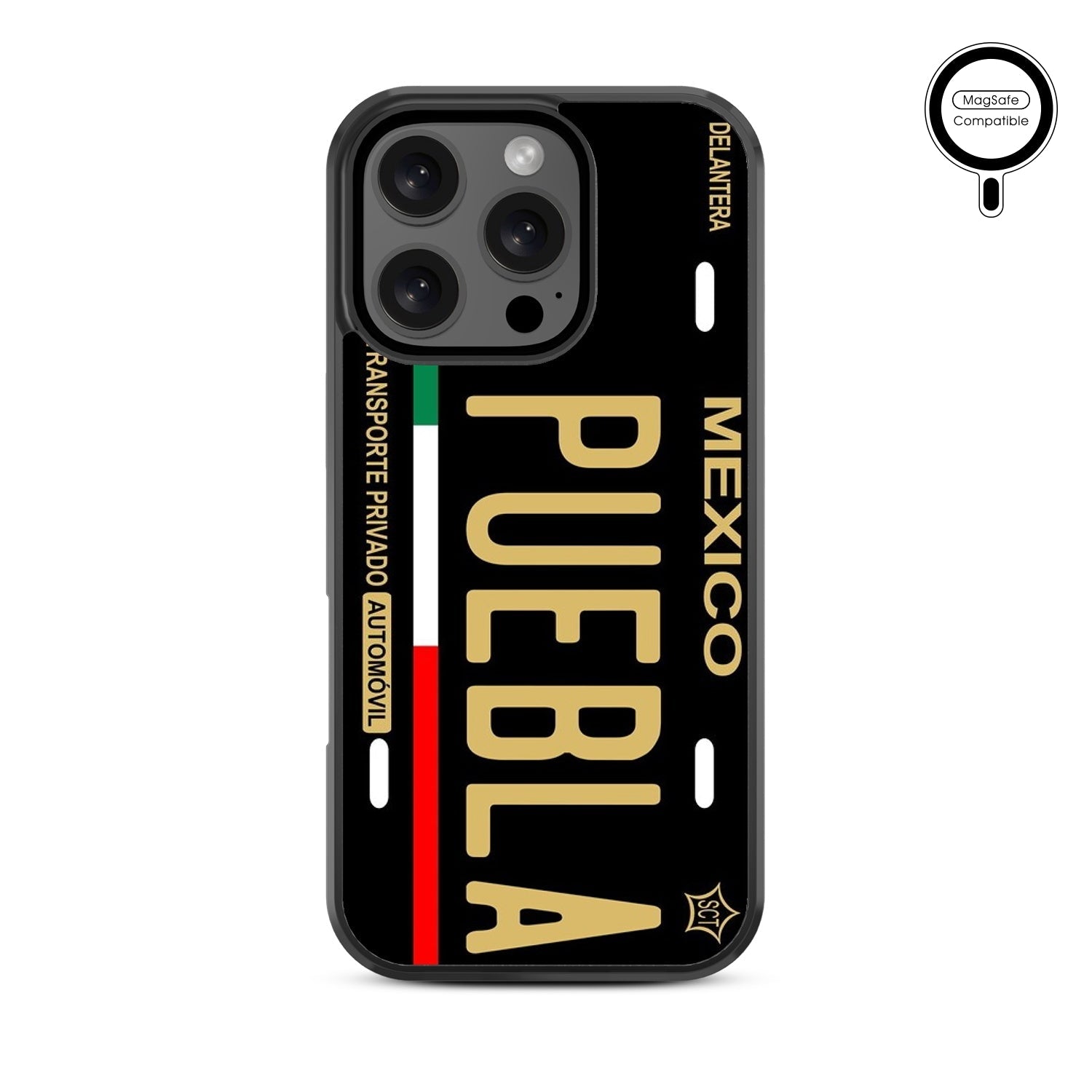 MyBat Design Lab Series MagSafe Case for Apple iPhone 16 Pro Max - Puebla Black