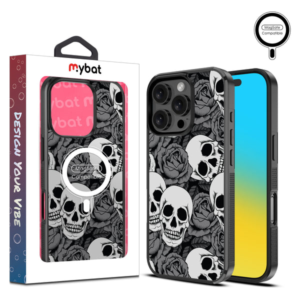 MyBat Design Lab Series MagSafe Case for Apple iPhone 16 Pro Max - Skull Garden - MIP16PMCSLESMSM081-1.jpg