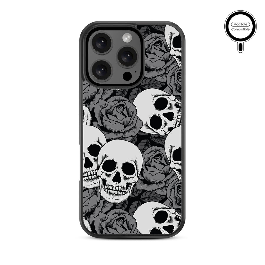 MyBat Design Lab Series MagSafe Case for Apple iPhone 16 Pro Max - Skull Garden