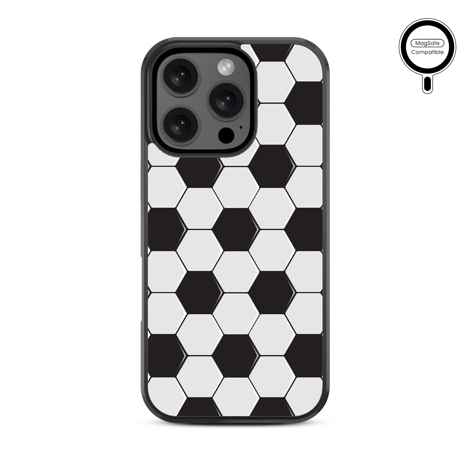 MyBat Design Lab Series MagSafe Case for Apple iPhone 16 Pro Max - Soccer