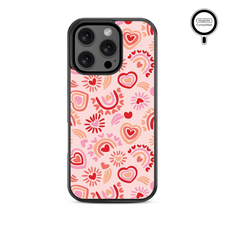 MyBat Design Lab Series MagSafe Case for Apple iPhone 16 Pro Max - Beaming Love