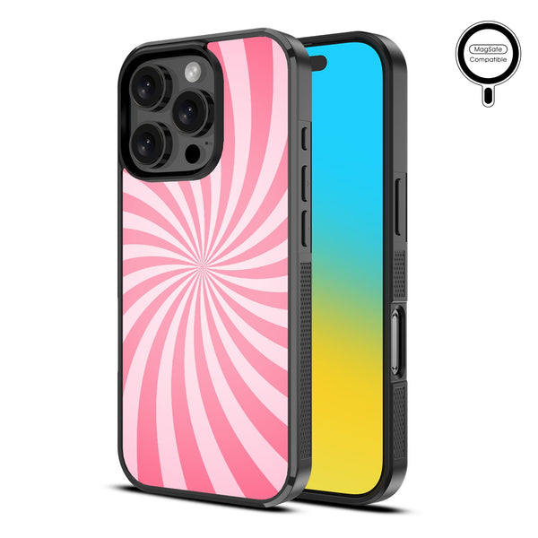 MyBat Design Lab Series MagSafe Case for Apple iPhone 16 Pro Max - Candy Swirl - MIP16PMCSLESMSM104-2.jpg
