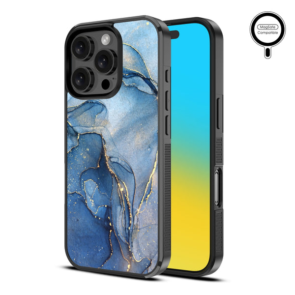 MyBat Design Lab Series MagSafe Case for Apple iPhone 16 Pro Max - Blue Marble - MIP16PMCSLESMSM106-2.jpg