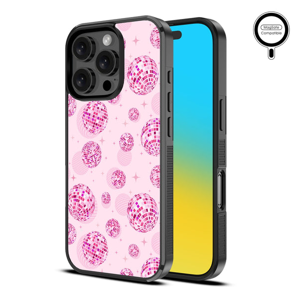 MyBat Design Lab Series MagSafe Case for Apple iPhone 16 Pro Max - Disco Balls - MIP16PMCSLESMSM109-2.jpg