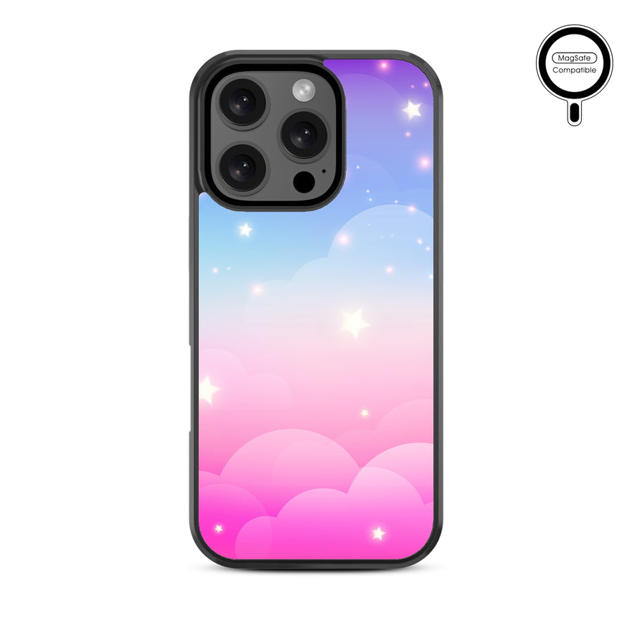 MyBat Design Lab Series MagSafe Case for Apple iPhone 16 Pro Max - Clouds & Stars - MIP16PMCSLESMSM110-3.jpg