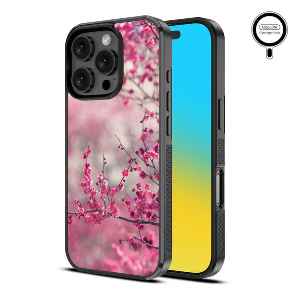 MyBat Design Lab Series MagSafe Case for Apple iPhone 16 Pro Max - Sakura Blooms - MIP16PMCSLESMSM132-2.jpg