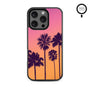MyBat Design Lab Series MagSafe Case for Apple iPhone 16 Pro Max - Palm Tree Sunset