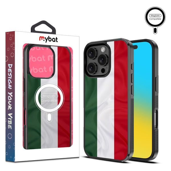 MyBat Design Lab Series MagSafe Case for Apple iPhone 16 Pro Max - Hungary Flag - MIP16PMCSLESMSM149-1.jpg