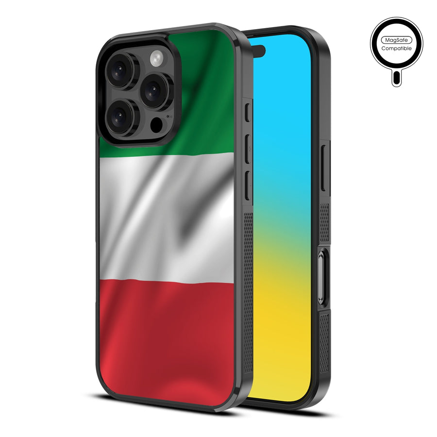 MyBat Design Lab Series MagSafe Case for Apple iPhone 16 Pro Max - Italy Flag - MIP16PMCSLESMSM150-2.jpg