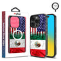 MyBat Design Lab Series MagSafe Case for Apple iPhone 16 Pro Max – Mexican-American Flag