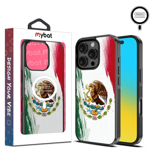 MyBat Design Lab Series MagSafe Case for Apple iPhone 16 Pro Max - Bandera de México - MIP16PMCSLESMSM174-1.jpg
