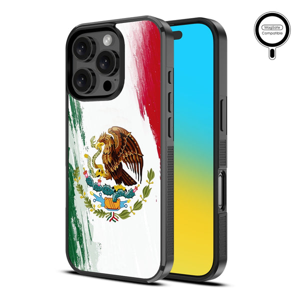 MyBat Design Lab Series MagSafe Case for Apple iPhone 16 Pro Max - Bandera de México - MIP16PMCSLESMSM174-2.jpg