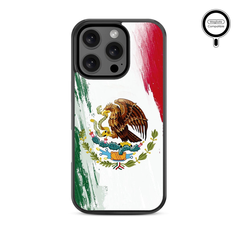 MyBat Design Lab Series MagSafe Case for Apple iPhone 16 Pro Max - Bandera de México