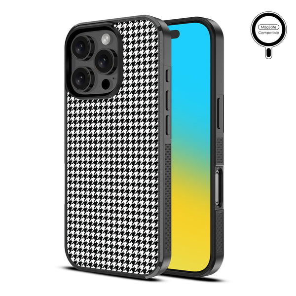 MyBat Design Lab Series MagSafe Case for Apple iPhone 16 Pro Max - Classic Houndstooth - MIP16PMCSLESMSM215-2.jpg