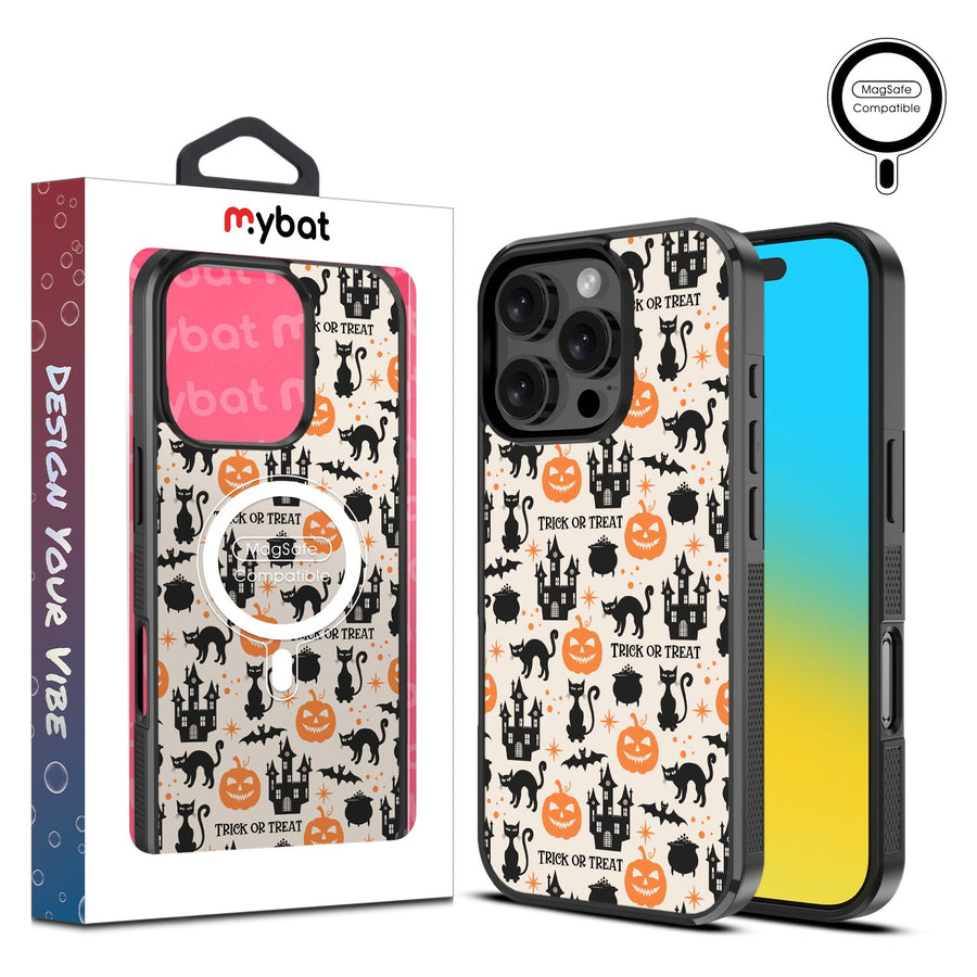 MyBat Design Lab Series MagSafe Case for Apple iPhone 16 Pro Max - Trick or Treat