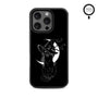 MyBat Design Lab Series MagSafe Case for Apple iPhone 16 Pro Max - Black Cat Magic