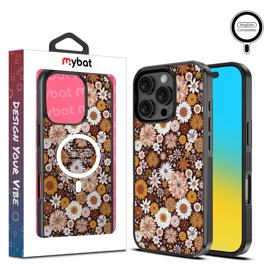 MyBat Design Lab Series MagSafe Case for Apple iPhone 16 Pro Max - Autumn Florals