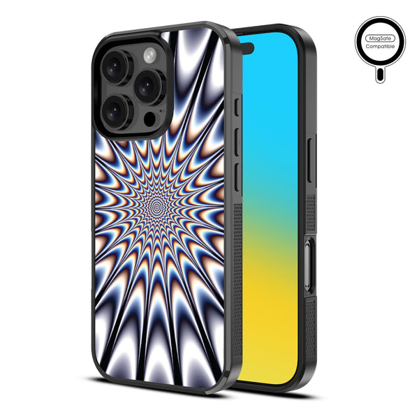 MyBat Design Lab Series MagSafe Case for Apple iPhone 16 Pro Max - Hypnotic Burst - MIP16PMCSLESMSM267-2.jpg