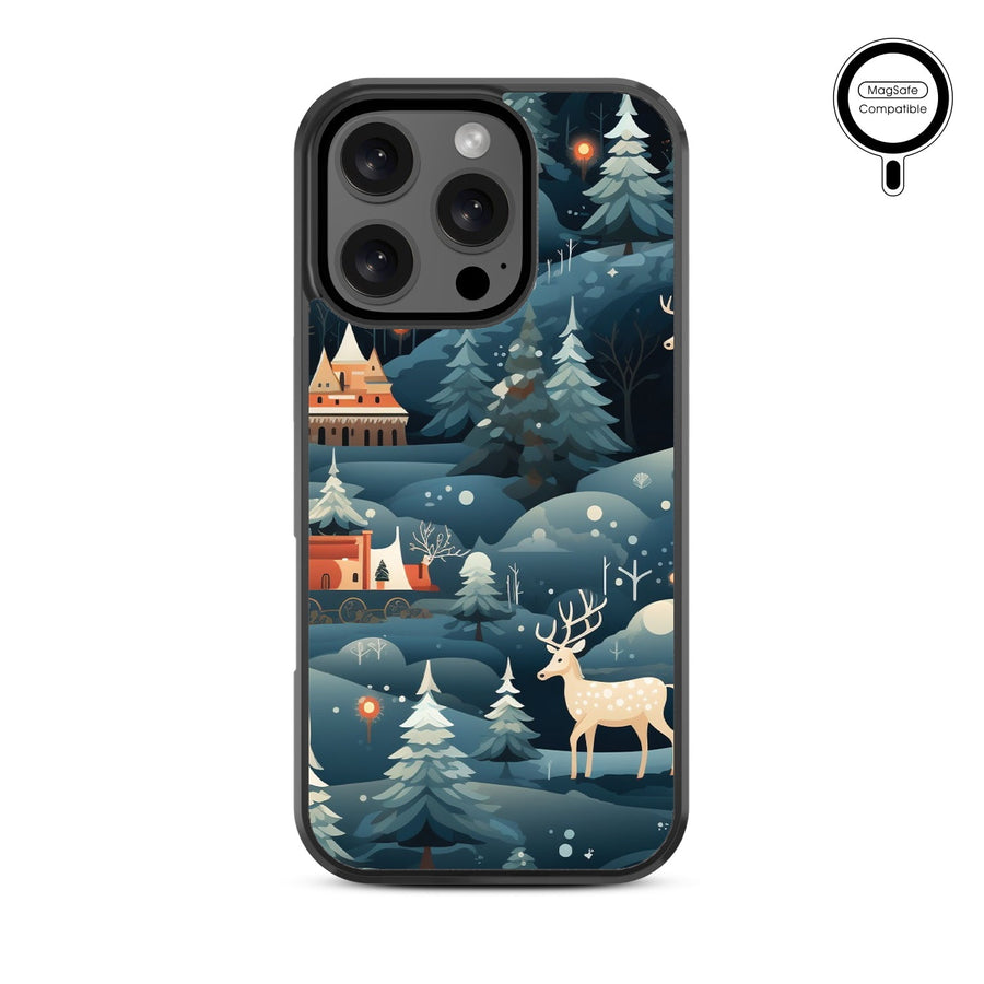 MyBat Design Lab Series MagSafe Case for Apple iPhone 16 Pro Max - Winter Wonderland