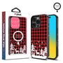 MyBat Design Lab Series MagSafe Case for Apple iPhone 16 Pro Max - Reindeer Flannel
