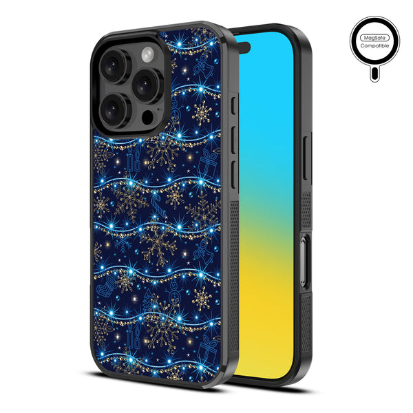 MyBat Design Lab Series MagSafe Case for Apple iPhone 16 Pro Max - Snowflake Twinkle - MIP16PMCSLESMSM285-2.jpg