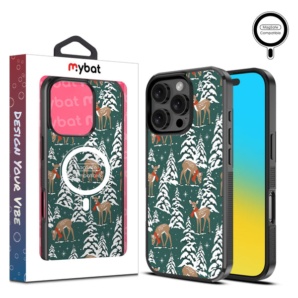 MyBat Design Lab Series MagSafe Case for Apple iPhone 16 Pro Max - Pine & Prancer - MIP16PMCSLESMSM287-1.jpg
