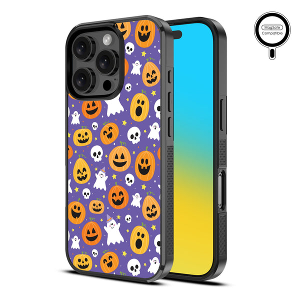 MyBat Design Lab Series MagSafe Case for Apple iPhone 16 Pro Max - Pumpkin Party - MIP16PMCSLESMSM404-2.jpg
