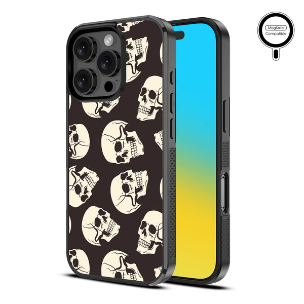 MyBat Design Lab Series MagSafe Case for Apple iPhone 16 Pro Max - Bone Heads - MIP16PMCSLESMSM411-2.jpg