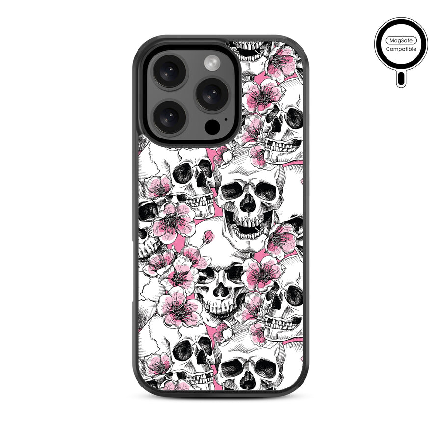 MyBat Design Lab Series MagSafe Case for Apple iPhone 16 Pro Max - Death Blooms - MIP16PMCSLESMSM419-3.jpg