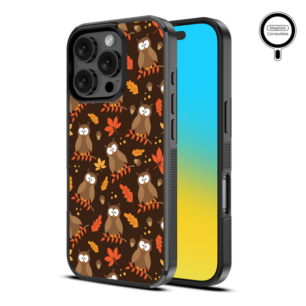 MyBat Design Lab Series MagSafe Case for Apple iPhone 16 Pro Max - Hoot & Harvest - MIP16PMCSLESMSM438-2.jpg