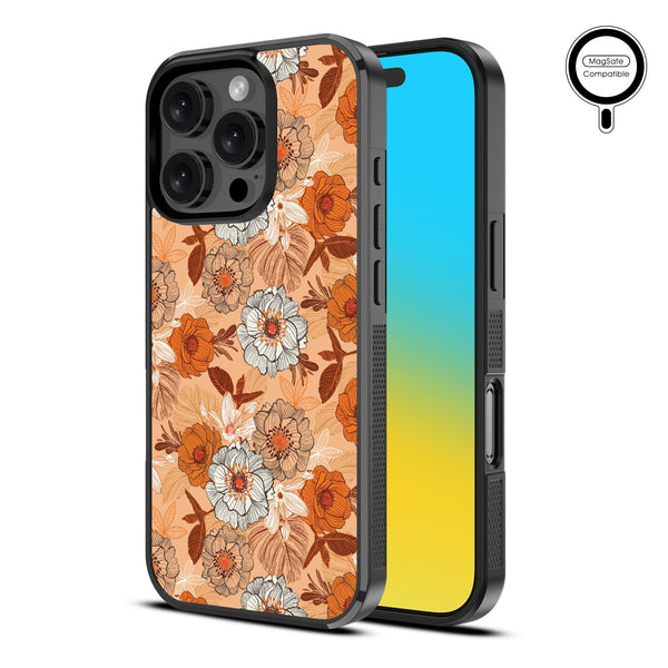 MyBat Design Lab Series MagSafe Case for Apple iPhone 16 Pro Max - Retro Bouquet - MIP16PMCSLESMSM440-2.jpg