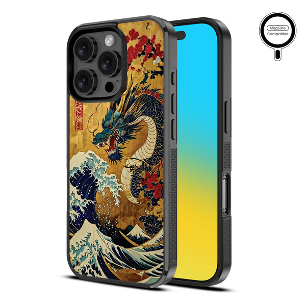 MyBat Design Lab Series MagSafe Case for Apple iPhone 16 Pro Max - Rising Dragon - MIP16PMCSLESMSM455-2.jpg