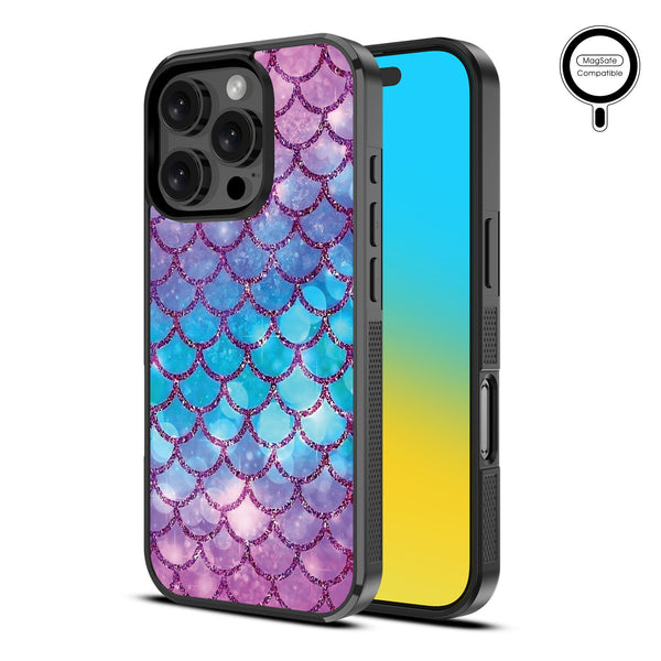 MyBat Design Lab Series MagSafe Case for Apple iPhone 16 Pro Max - Mermaid Scales - MIP16PMCSLESMSM458-2.jpg