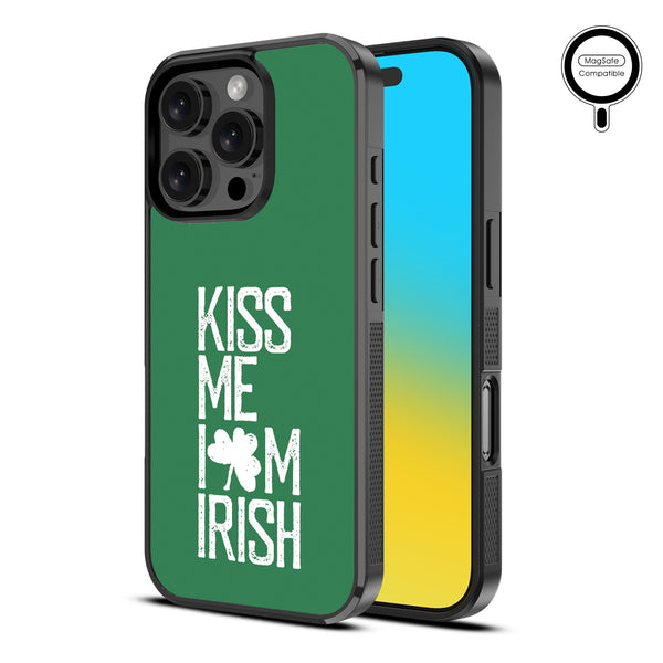 MyBat Design Lab Series MagSafe Case for Apple iPhone 16 Pro Max - Kiss Me I'm Irish - MIP16PMCSLESMSM465-2.jpg