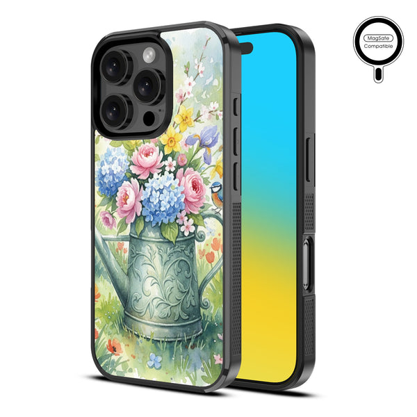 MyBat Design Lab Series MagSafe Case for Apple iPhone 16 Pro Max - Backyard Bouquet - MIP16PMCSLESMSM469-2.jpg
