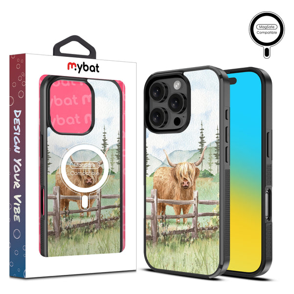 MyBat Design Lab Series MagSafe Case for Apple iPhone 16 Pro Max - Highland Cow - MIP16PMCSLESMSM470-1.jpg