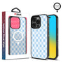 MyBat Design Lab Series MagSafe Case for Apple iPhone 16 Pro Max - Sky Blue Check