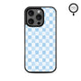 MyBat Design Lab Series MagSafe Case for Apple iPhone 16 Pro Max - Sky Blue Check - MIP16PMCSLESMSM478-3.jpg