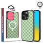 MyBat Design Lab Series MagSafe Case for Apple iPhone 16 Pro Max - Matcha Check