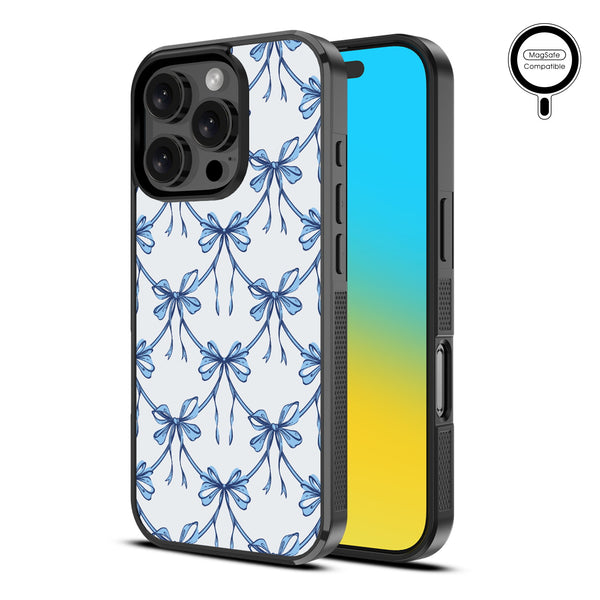 MyBat Design Lab Series MagSafe Case for Apple iPhone 16 Pro Max - Blue Ribbon - MIP16PMCSLESMSM494-2.jpg