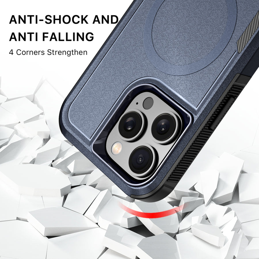 MyBat Fortress Series MagSafe Case for Apple iPhone 16 Pro Max - Reflex Blue - MIP16PMCSRSKMS303-3.jpg