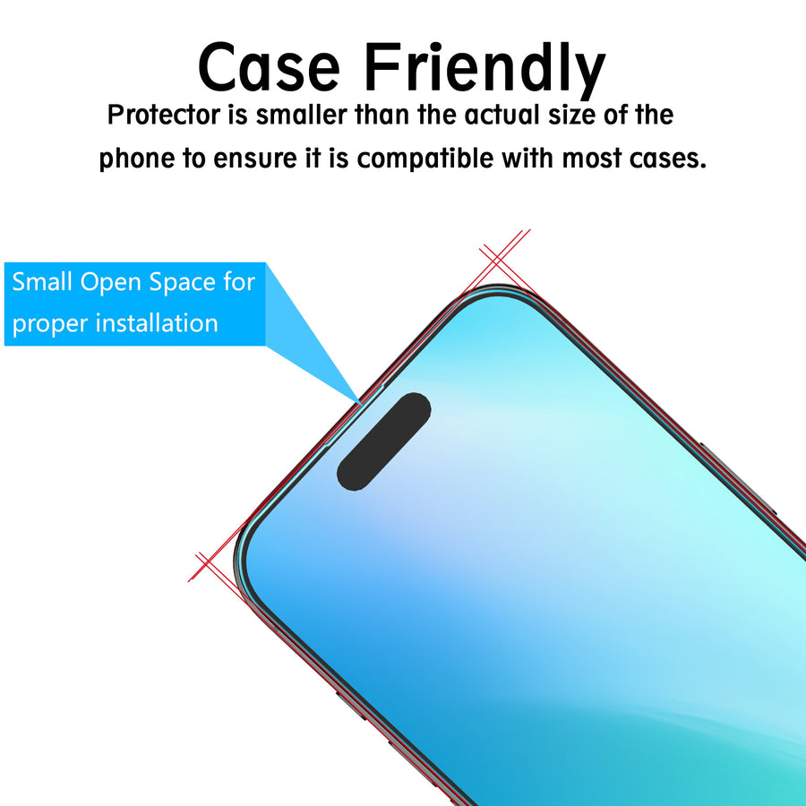 MyBat Tempered Glass Screen Protector (2.5D)(25-pack) for Apple iPhone 16 - Clear - MIP16SC81TF-3.jpg