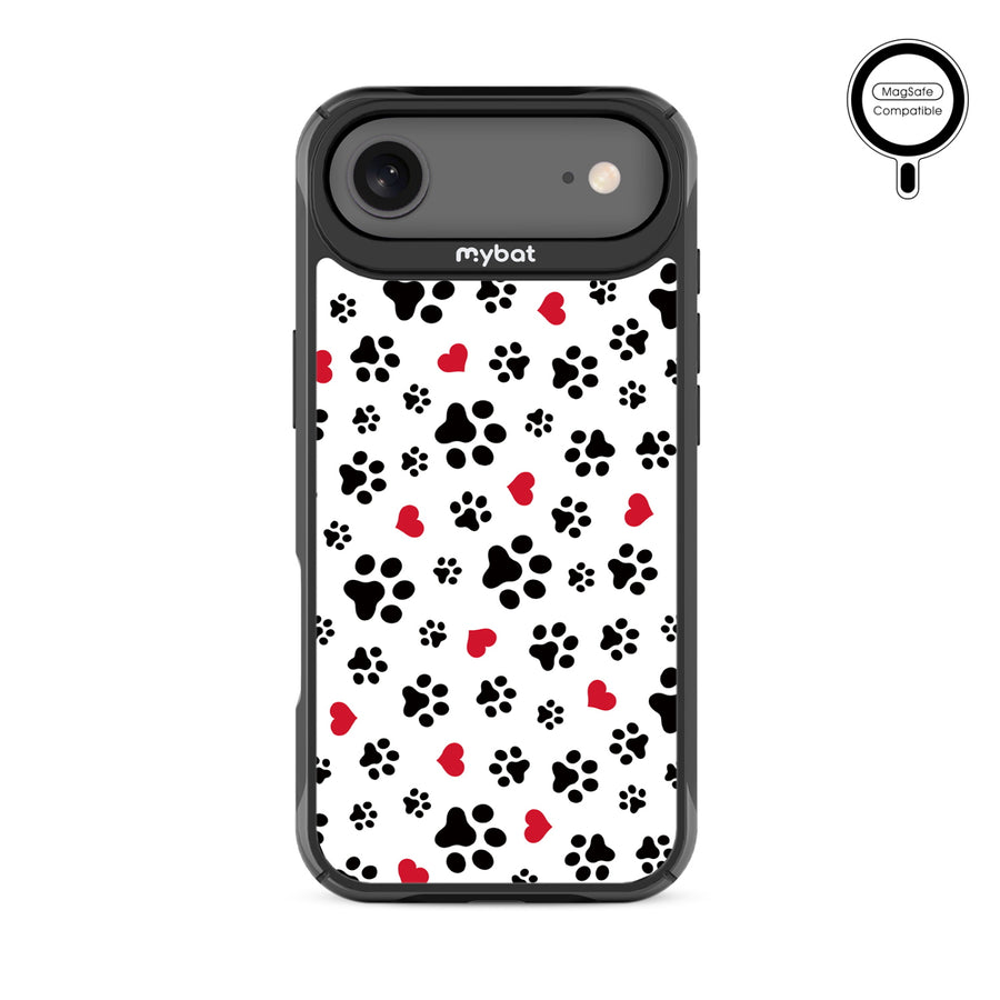 MyBat Design Lab Series MagSafe Case for Apple iPhone Air - Paw Prints and Hearts - MIP17ACSLESMSMP001-3.jpg